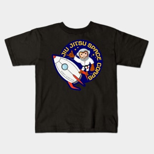 Jiu Jitsu Space Corps - Submit everyone Kids T-Shirt